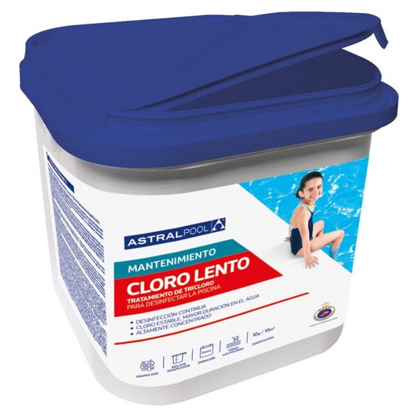 cloro lento astral pool